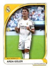 fotbalová kartička 2025-26 Topps Team set Real Madrid CF 15 Arda Güler