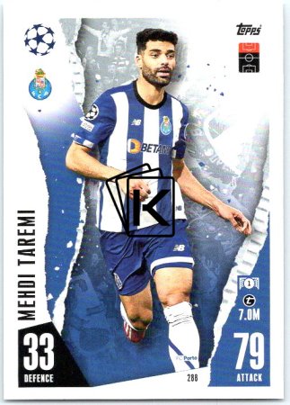 Fotbalová kartička 2023-24 Topps Match Attax UEFA Club Competitions 288 Mehdi Taremi FC Porto