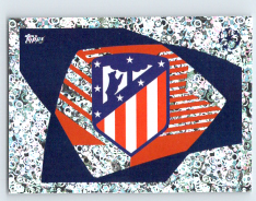 2020-21 Topps Champions League samolepka Logo Atletico Madrid