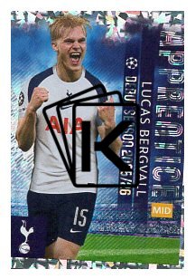 2025-26 Topps Champions League  Tottenham Hotspur 445 Lucas Bergvall - Apprentice