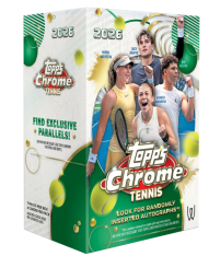 2026 Topps Chrome Tennis Blaster Box