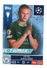 2025-26 Topps Champions League  Manchester City 309 Erling Haaland