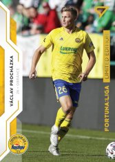 fotbalová kartička SportZoo 2020-21 Fortuna Liga Gold Limited 64 Václav Procházka FC Fastav Zlín /99