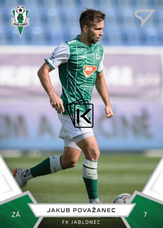 fotbalová kartička 2021-22 SportZoo Fortuna Liga 109 Jakub Považanec FK Jablonec