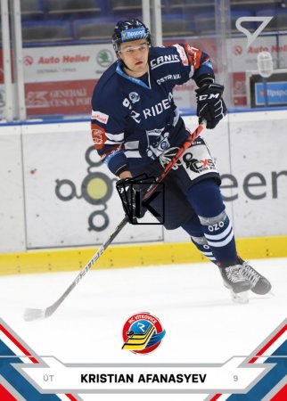 hokejová kartička 2021-22 SportZoo Tipsport Extraliga Serie 2 - 337 Kristian Afanasyev HC Vítkovice Ridera