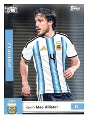 fotbalová kartička 2025-26 Topps Team Set Argentina 14 Kevin Mac Allister