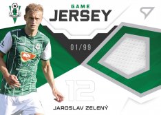 fotbalová kartička 2021-22 SportZoo Fortuna Game Jersey GJ-JZ Jaroslav Zelený FK Jablonec