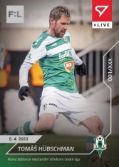 fotbalová kartička 2022-23 SportZoo Fortuna Liga Live L-090 Tomáš Hubschman FK Jablonec