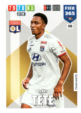 Fotbalová kartička Panini Adrenalyn XL FIFA 365 - 2020 Team Mate 145 Kenny Tete Olympique Lyon