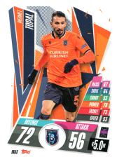fotbalová kartička Topps Match Attax Champions League 2020-21 IBA3 Mehmet Topal Basaksehir Istanbul