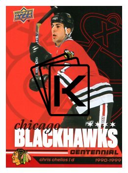 2025-26 Upper Deck Centennial Chicago Blackhawks 97 Chris Chelios