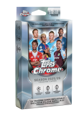 2025-26 Topps Chrome UEFA Club Competitions Hanger Box