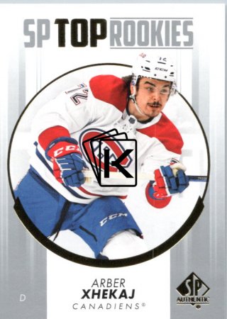 2022-23 Upper Deck SP Authentic SP Top Rookies TR-26 Arber Xhekaj - Montreal Canadiens