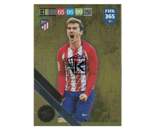 Fotbalová kartička Panini FIFA 365 – 2019 Limited Edition Antoine Griezmann Atletico de Madrid