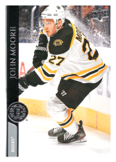 2020-21 UD Series One 17 John Moore - Boston Bruins