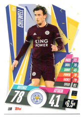 fotbalová kartička Topps Match Attax Champions League 2020-21 LEI8 Ben Chilwell Leicester City