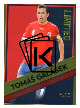 fotbalová kartička 2023 Pro Arena Repre Gold /10 Tomáš Galásek