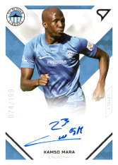 podpisová fotbalová kartička SportZoo 2020-21 Fortuna Liga Signed Stars Level 1 SS1-12 Kamso Mara FC Slovan Liberec /199
