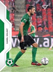 fotbalová kartička SportZoo 2020-21 Fortuna Liga Base 21 Karel Soldát 1.FK Příbram