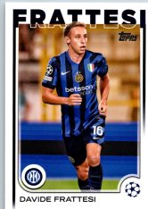 fotbalová kartička 2024-25 Topps UEFA Club Competitions Flagship 195 Davide Frattesi Inter Milan