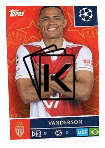 2025-26 Topps Champions League AS Monaco FC 74 Vanderson