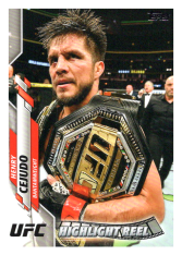 2020 Topps UFC 99 Henry Cejudo - Bantamweight Highlight Reel