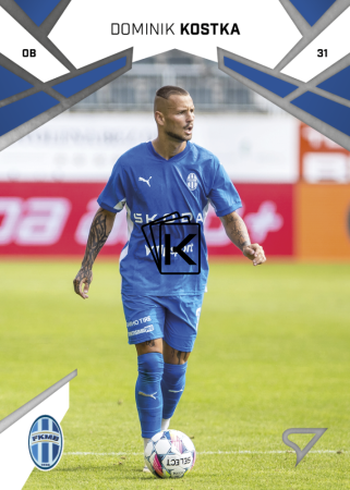Fotbalová kartička 2024-25 SportZoo Chance Liga Serie 1 FK Mladá Boleslav Dominik Kostka 50