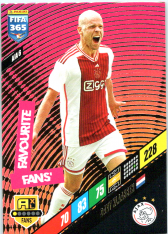 fotbalová karta Panini FIFA 365 2024 Adrenalyn XL AJA6 Davy Klassen	AFC Ajax Fans' Favourite