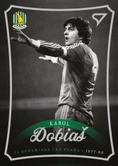 fotbalová kartička 2023 Sportzoo Dekády N-009 KAROL DOBIAŠ TJ BOHEMIANS ČKD PRAHA