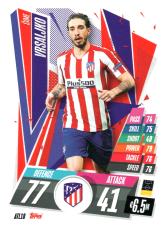 fotbalová kartička Topps Match Attax Champions League 2020-21 ATL18 Šime Vrsaljko Atletico Madrid