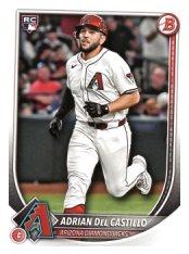 Baseballová karta 2025 Bowman 4 Adrian Del Castillo, Arizona Diamondbacks RC