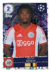 2025-26 Topps Champions League  Parallels Chrome 286 Jorthy Mokio (AFC Ajax)
