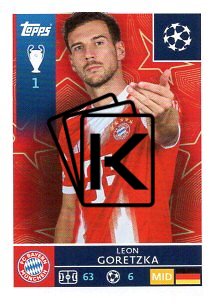 2025-26 Topps Champions League FC Bayern München 204 Leon Goretzka