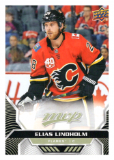 2020-21 UD MVP 104 Elias Lindholm - Calgary Flames