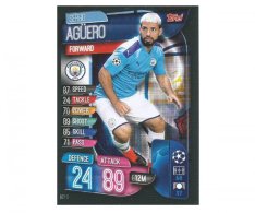 Fotbalová kartička 2019-2020  Topps Match Attax Champions League Manchester City  Sergio Aguero 12