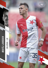 fotbalová kartička 2023-24 SportZoo Fortuna Liga 22 Matěj Jurásek SK Slavia Praha