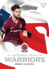 fotbalová kartička SportZoo 2020-21 Fortuna Liga Serie 2 National Team Warriors WR04 Ondřej Čelůstka AC Sparta Praha
