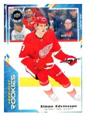 hokejová kartička 2023-24 UD National Card Day NHCD-8 Simon Edvinsson Detroit Red Wings