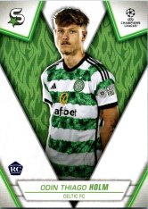 Fotbalová kartička 2023-24 Topps Superstars UEFA Club Competitions 40 Odin Thiago Holm (Celtic FC) – RC
