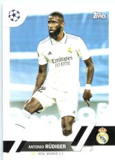 Fotbalová kartička 2022-23 Topps UEFA Club Competitions 58 Antonio Rüdiger - Real Madrid C.F.