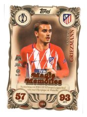 fotbalová kartička 2025-26 Topps Match Attax UCC Magic Memories (Rainbow Plus Foil) 434 Antoine Griezmann (Atlético de Madrid)