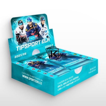 2025-26 SportZoo Tipsport Extraliga Serie 2 Hobby Box