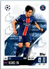 fotbalová kartička 2024-25 Topps Match Attax UEFA Club Competitions  166 Lee Kang-In (Paris Saint-Germain)
