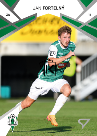 Fotbalová kartička 2024-25 SportZoo Chance Liga Serie 2 FK Jablonec  304 JAN FORTELNÝ