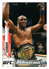2020 Topps UFC 97 Kamaru Usman - Welterweight Highlight Reel