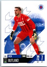 fotbalová kartička 2024-25 Topps Match Attax UEFA Club Competitions 380 Jack Butland (Rangers FC)