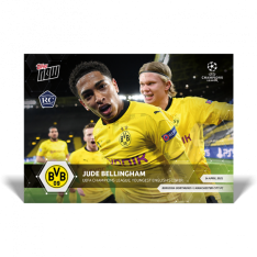 Fotbalová kartička Topps Now UCL 65 Jude Bellingham Borussia Dormtund