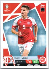 fotbalová karta Topps Match Attax EURO 2024 DEN3 Joakim Mæhle (Denmark)