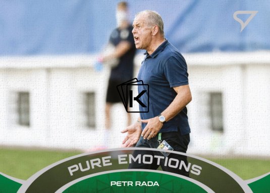 fotbalová kartička 2021-22 SportZoo Fortuna Liga Serie 2 Pure Emotions PE-11 Petr Rada FK Jablonec
