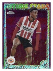 fotbalová kartička 2024-25 Topps Chrome Magenta 194 - Isaac Babadi